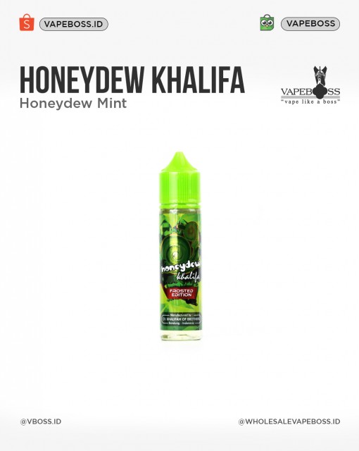 Honeydew Khalifa 60ml 3mg By Khalifa Brother