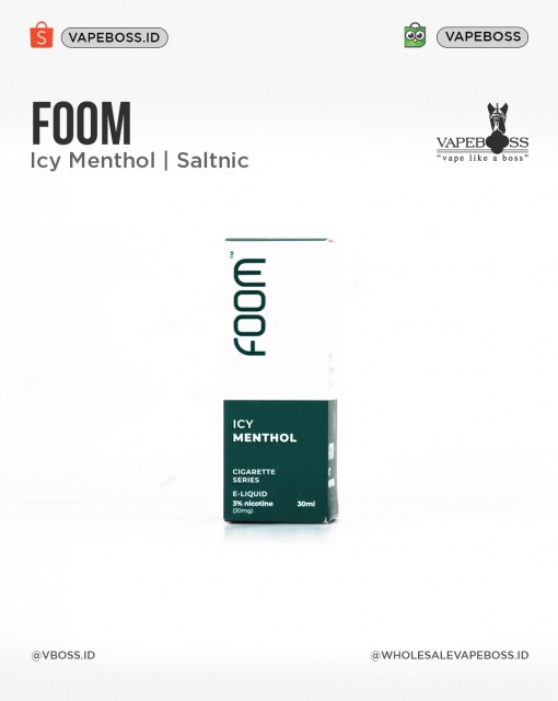 Foom Icy Menthol Salt Nic 30ml 3mg by Foom Lab