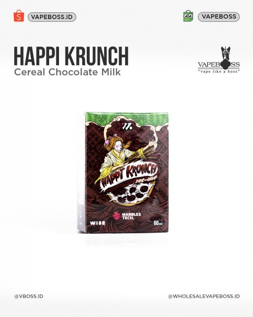 Wise Happi Krunch Cereal Chocolate Milk 60ml by Wise Juice