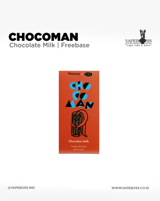 Chocoman Chocolate Milk 60ml by Hex Juice X JVS