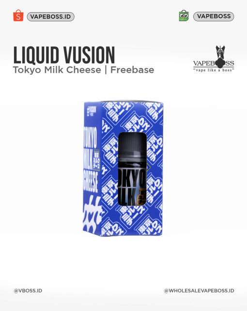 Tokyo Milk Cheese 60ml Freebase by Vusion VEM x Steve Distribution