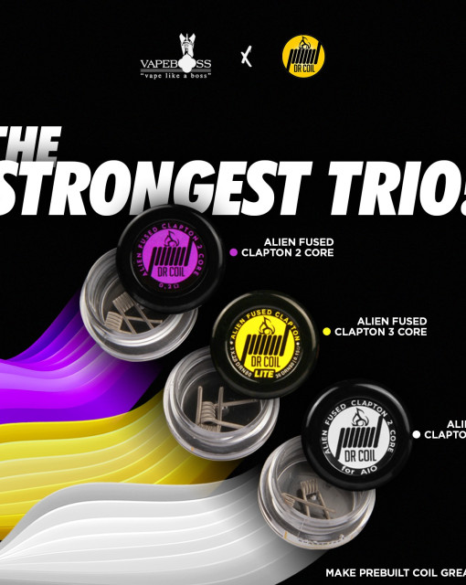 Dr Coil Series Alien Fused Clapton