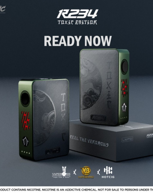 R234 Toxic Limited Edition by Hotcig x Toxic | Mod System