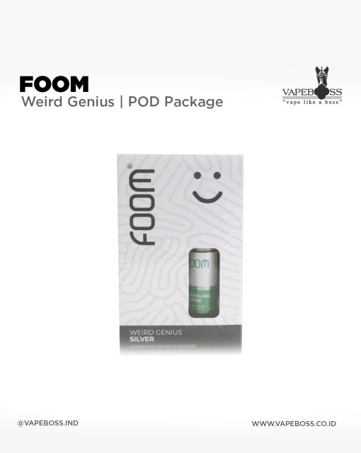 Foom Pod x Weird Genius Bundling Liquid Saltnic 15ml Authentic
