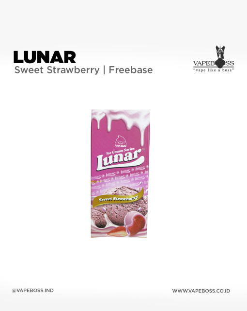 Lunar Ice Cream Series Sweet Strawberry 60ml by Vapezoo