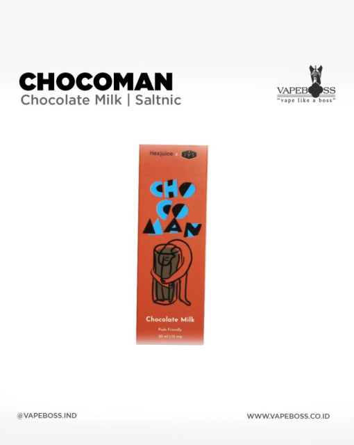 Chocoman Pods Friendly 30ml by JVS Labz x Hex Juice | Liquid Saltnic