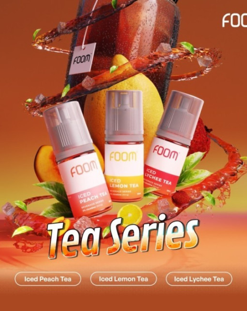 Foom Tea Series 30ml 30m by Foom Lab | Liquid Saltnic