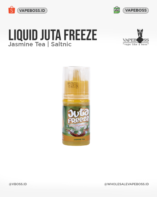 Juta Freeze Jasmine Tea Saltnic 30ml by RSR Brew x Vape Boss
