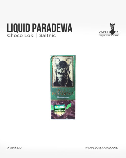 Paradewa Choco Loki 30ml Salt by Rcraft x Qorygore