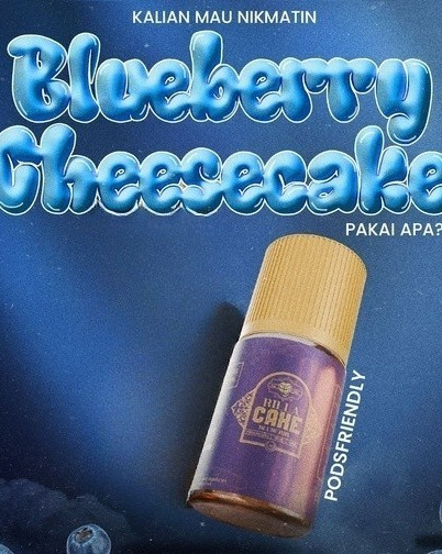 Rillacake V4 Blueberry Cheesecake Cake Pods Friendly 30ml by IJC