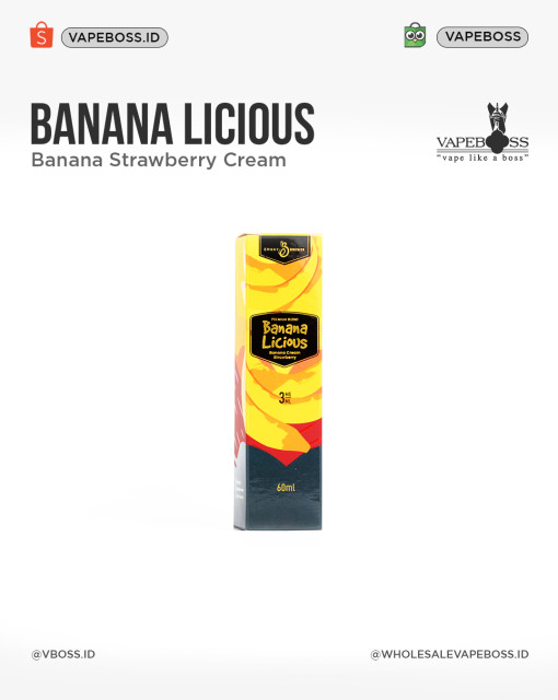 Banana Licious 60ml By Emkay Brew | Liquid Freebase