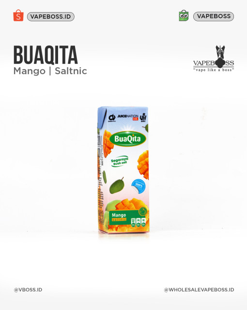 Buaqita Series 30ml by Juicenation | Liquid Saltnic