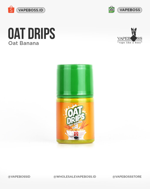 Oat Drips V3 Banana 60ml by Steem Queen Juice X JVS