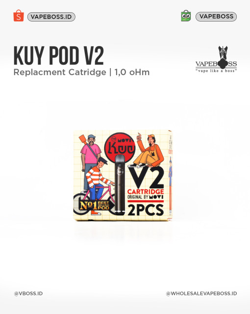 Cartridge Kuy V2 1.8ml Authentic