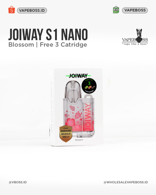Joiway S1 Nano Pod Free 3 Cartridge Authentic