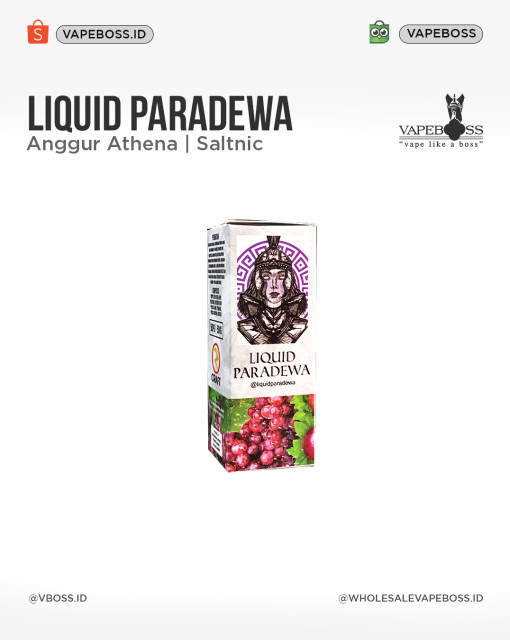 Paradewa Anggur Athena Salt Nic 30ml by Rcraft x Qorygory