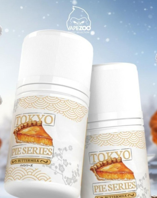 Tokyo Pie Series Buttermilk 60ml by Vapezoo