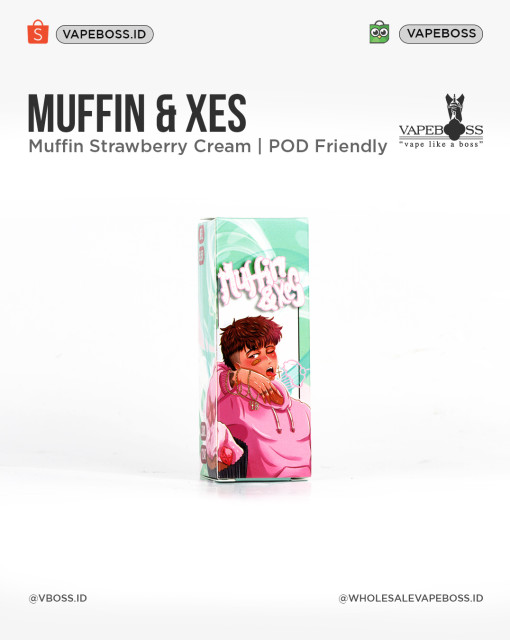 Muffin n Xes V1 Pods Friendly 30ml by Reza Arap x Ora Brewery | Liquid Saltnic