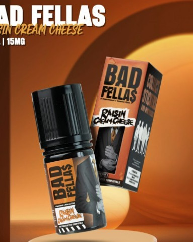 Bad Fellas Raisin Cream Cheese 30ml Pods Friendly by Vaperssensi x Catta Project