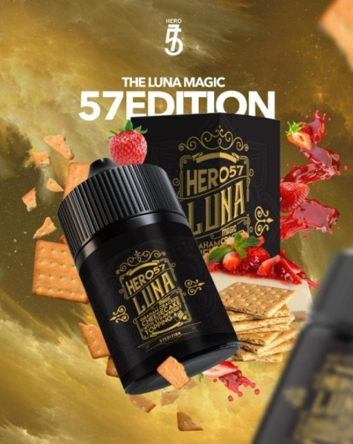 Luna Graham Cracker Cheesecake 60ml by Hero57 | Liquid Freebase