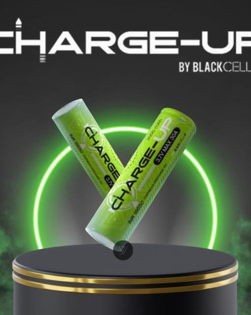Baterai Charge Up 18650 3000mAh by Blackcell