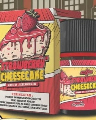 Deadpool Strawberry Cheesecake 60ml by Screaming | Liquid Freebase