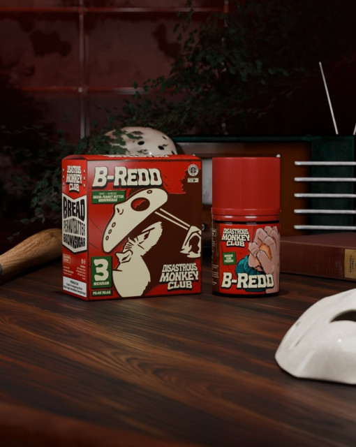 B-Redd Bread Peanut Butter Brown Sugar 60ml by DMC X Inverse Club | Liquid Freebase