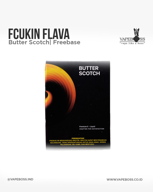 Fcukin Flava Butterscotch 60ml Freebase by Fcukin Flava | Liquid Freebase