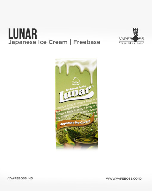 Lunar Ice Cream Series Japanese Matcha Ice Cream 60ml by Vapezoo