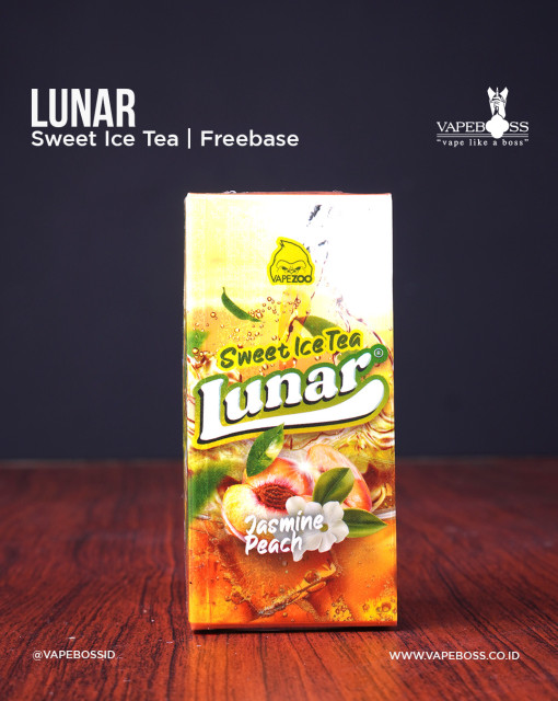 Lunar Sweet Ice Tea Jasmine Peach 60ml by Vapezoo | Liquid Freebase