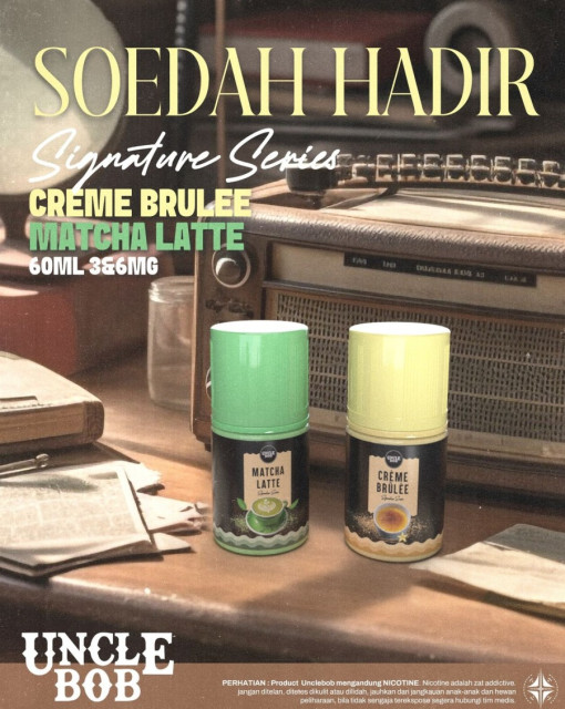 Uncle Bob Signature Series 60ml by Uncle Bob Indonesia | Liquid Freebase